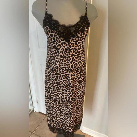 Zara Animal Print Slip Dress size small - Picture 2 of 9
